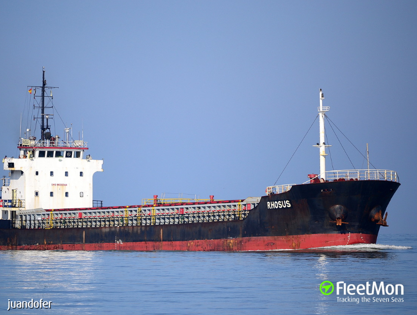 Image of the cargo vessel that was seized at Beirut Port in 2014 carrying ammonium nitrate